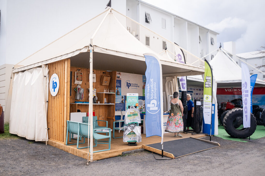 Stand Bourbon Packaging Foire agricole Bras-Panon